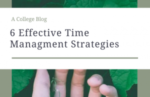 How To Manage Your Time Effectively In College
