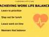 Achieving Work-life Balance: The Role Of Goal Setting