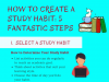 5 Study Habits For Academic Success