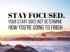 Staying Focused: The Secret To Goal Achievement