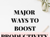 Boosting Productivity: Unleashing Your Peak Performance Hours