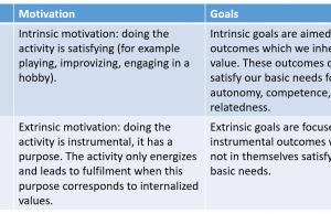 Motivation Beyond The Grade: Inspiring Students To Set Intrinsic Goals